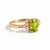 Peridot Engagement Wedding Ring, August Birthstone Peridot Cubic Zirconia Ring Us 7 For Sale - Image 4 of 4