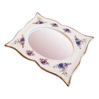 Moonlight Rose Table Free-Standing Mirror from Royal Albert For Sale