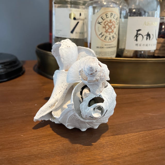 “Symphony, Time, Still” 1/1 Signed by the Artist Cheryl Fudge. Modern Abstraction Hand Painted Nantucket Sculpture. For Sale - Image 9 of 11