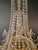 Baroque Crystal Chandelier Solid Brass For Sale - Image 10 of 14