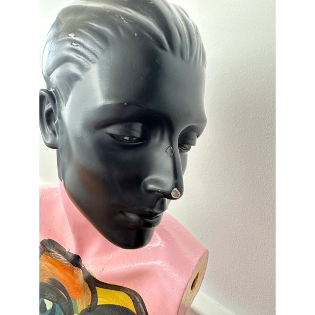 Paint Original 1978 Painted Mannequin by Artist Peter Keil For Sale - Image 7 of 8