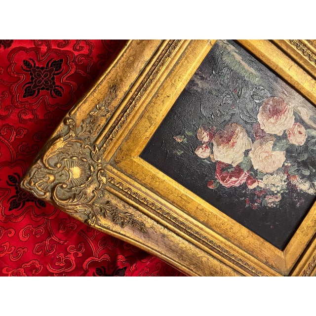 Late 20th Century Framed Jean-Baptiste Robie "June Days" Artist-Enhanced Canvas – Brushstrokes Limited Edition #266/4950 For Sale In Baltimore - Image 6 of 9