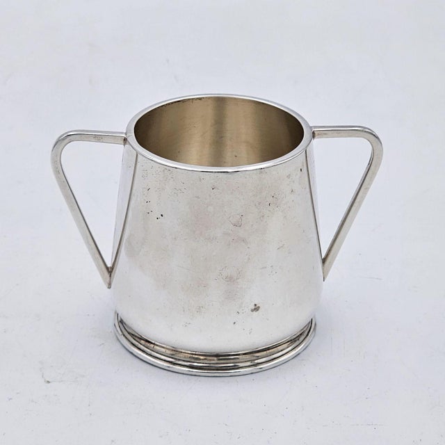 Metal Sterling Silver Cream & Sugar, u.s.a. Circa 1930 For Sale - Image 7 of 9