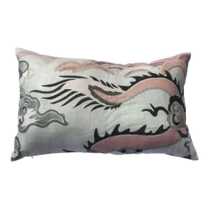 Carleton v Puff Designer Fabric Decorative Dragon Tail Pillow
