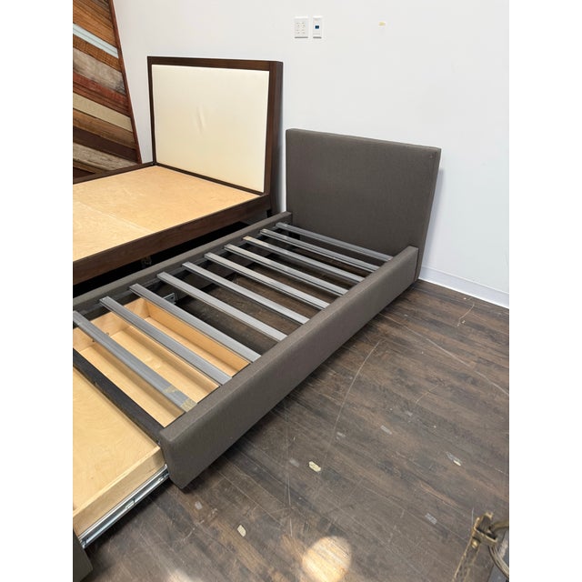 Twin Size Room & Board Wyatt Bed Frame For Sale - Image 9 of 12