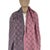 Gucci Pink & Silver Wool Scarf