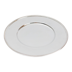 1960's Christofle Silver Plated Charger Plate