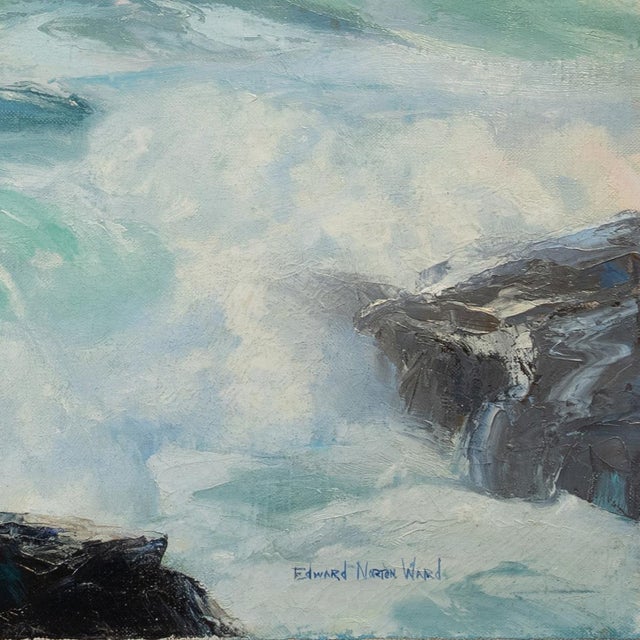 Signed lower right, 'Edward Norton Ward' (American, born 1928) and painted circa 1960; additionally signed, verso, and...