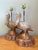 Tan Vintage Glazed Ceramic Pelican Lamps - A Pair For Sale - Image 8 of 12