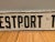 Mid-Century Modern Vintage Westport Ct Street Sign For Sale - Image 3 of 8