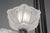 Metal French Art Deco Nickeled Bronze & Geometric Glass 6-Armed Chandelier by Ejg 1930s For Sale - Image 7 of 13