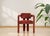 Textile Double Arch Dining Chairs in Dark Brown Cotton Velvet from Insidherland, Set of 10 For Sale - Image 7 of 14