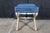Vintage Italian Neoclassical X-Form Curule Bench Stool Ottoman Attributed to Baker Furniture For Sale - Image 15 of 18