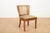 Brown Model 201 Chair with Frame Wood, Back with Ronc, Seat Upholstered and Velour Fabric, for the Girsberger Bookshop, Zurich For Sale - Image 8 of 12