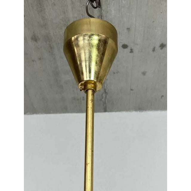 Metal Mid-Century Modern Sputnik Pendant by Lustry Kamencký Šenov, 1960s For Sale - Image 7 of 9