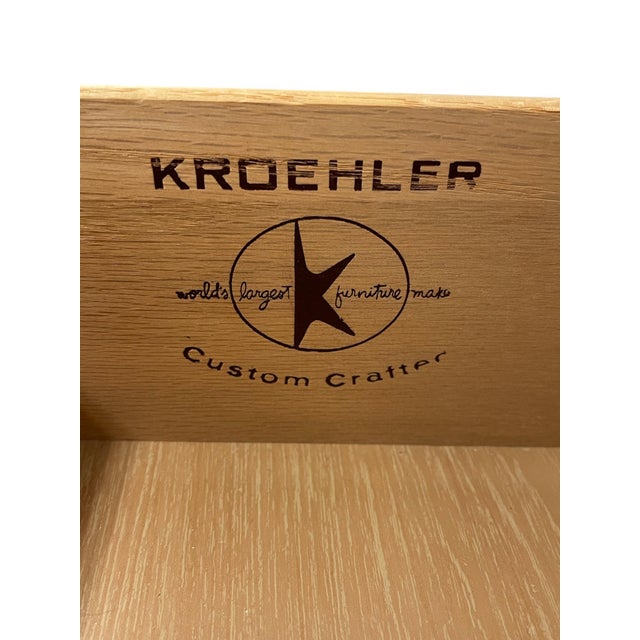 Mid-Century Modern Tallboy Dresser by Kroehler Custom Crafter, 1960s For Sale - Image 9 of 10