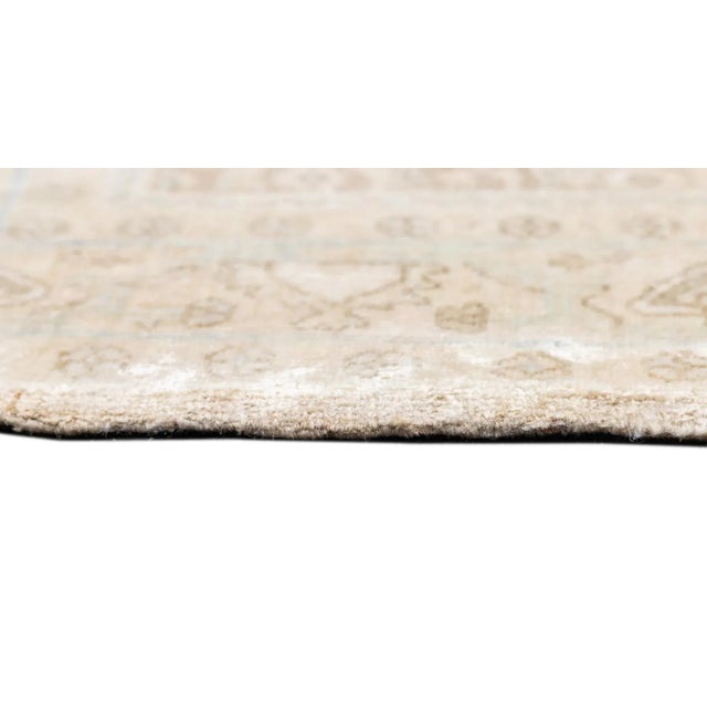 Vintage Tabriz Rug 3'8'' x 5'6'' For Sale In New York - Image 6 of 12