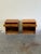 Pair of Danish Mid 20th Century Teak Nightstands Bedside Tables Scandinavian Design For Sale - Image 4 of 10