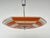 Metal Mid-Century Glass Pendant by Napako, Czechoslovakia, 1970s. For Sale - Image 7 of 8