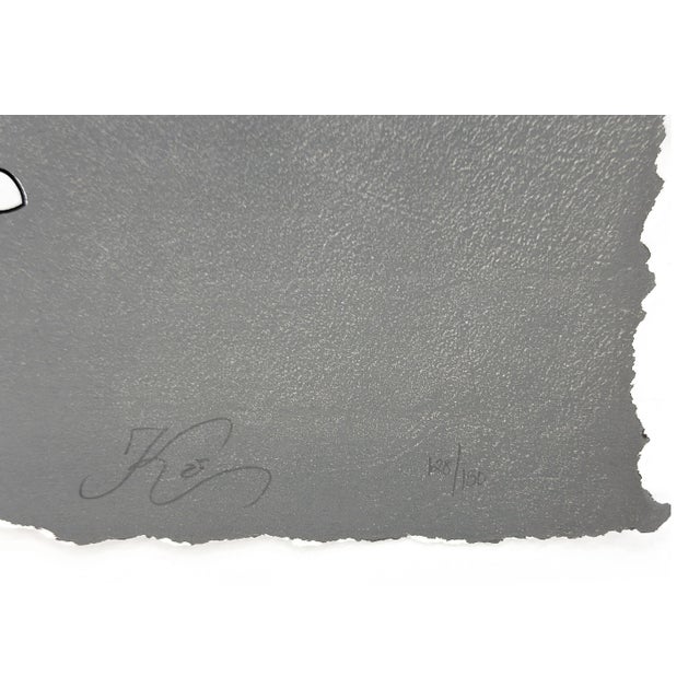 10 layer serigraph on TW Graphic Ink on Coventry Rag 320 GSM paper with deckled edges. Hand signed lower left by Kai. Hand...