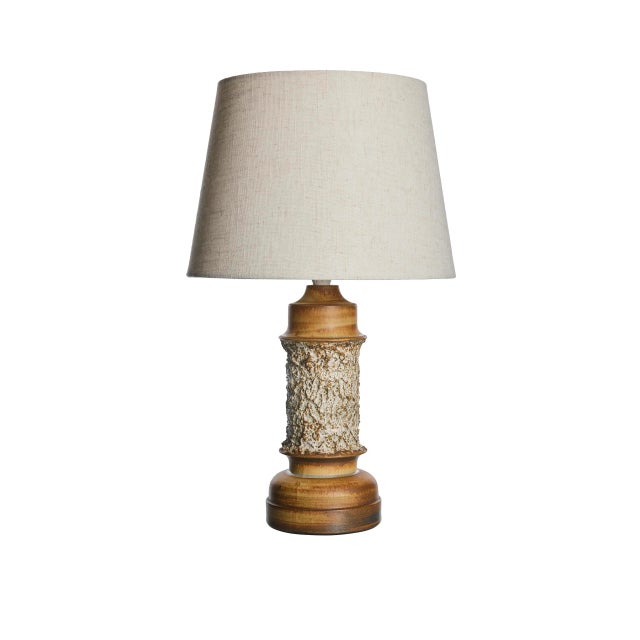 Table Lamp in Stoneware by Bruno Karlsson, Sweden, 1960s For Sale - Image 5 of 5