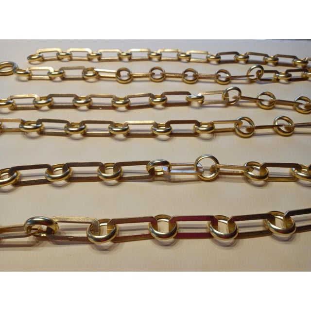 Metal Late 20th Century Ceiling Light in the Style of Giacometti For Sale - Image 7 of 9