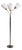 Swedish Three-Light Floor Lamp, 1950s For Sale