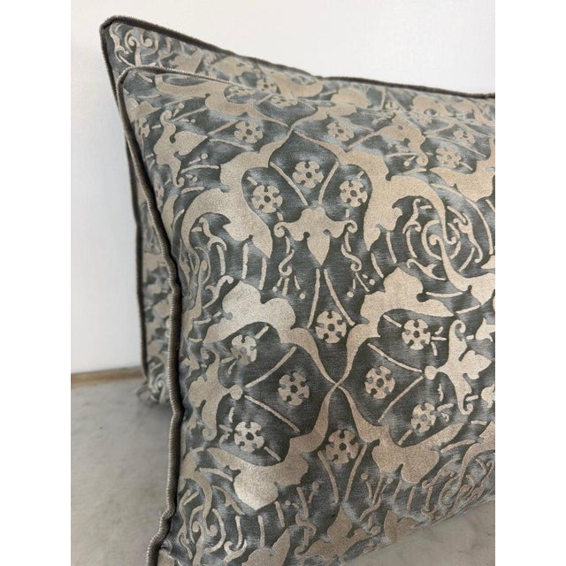 Melissa Levinson Pair of Custom Mariano Fortuny Pillows For Sale - Image 4 of 11