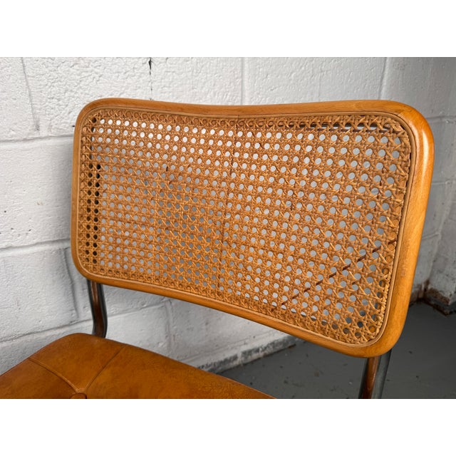 Brown Mid 20th Century Set of 4 Rattan Dining Chairs Mfg. By Chromcraft For Sale - Image 8 of 17