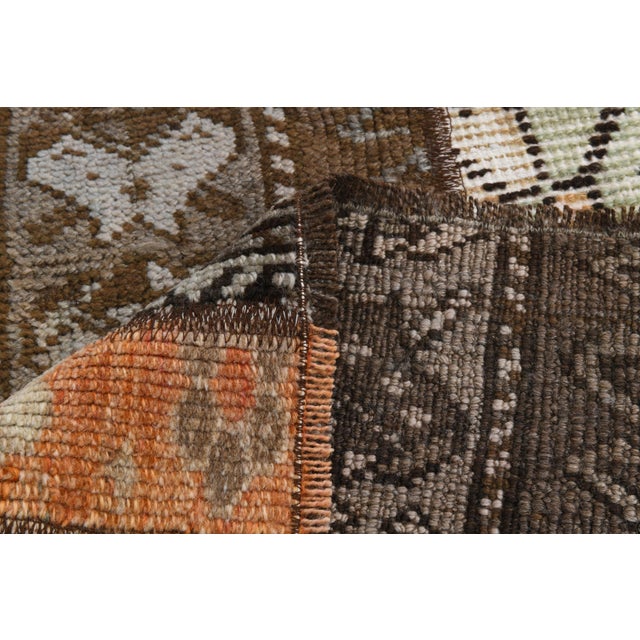 Vintage Wool Runner Rug For Sale - Image 9 of 11