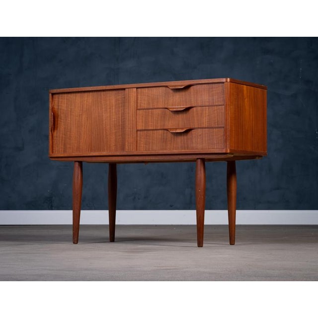 Aksel Kjersgaard Danish Teak Chest of Drawers attributed to Aksel Kjersgaard, 1960s For Sale - Image 4 of 11