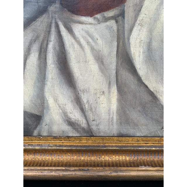 An Antique Portrait of a Young Sheikh, Signed h.p. Stevens, 1898 For Sale - Image 10 of 13