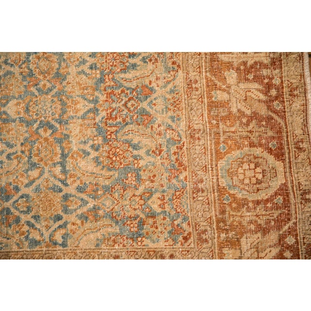 Textile Vintage Distressed Bijar Rug Runner - 4'7" x 15'4" For Sale - Image 7 of 12