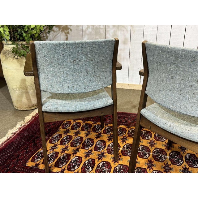 English Teak Armchairs, 1970s, Set of 2 For Sale - Image 10 of 15