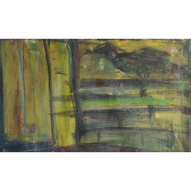 American Mid Century Abstract Expressionist Figurative -- Mother and Baby by Honora Berg For Sale - Image 3 of 6