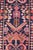Tribal Midcentury Persian Hamedan Rug in Midnight Blue, Red, Green and Brown For Sale - Image 4 of 7