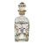 Mid 20th Century Mid-Century Modern Hand Painted Glass Decanter From Portugal For Sale