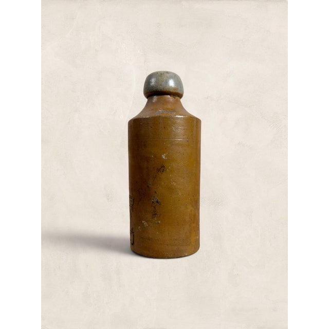 Antique English Victorian "R.Whites" Salt-Glazed Stoneware Ginger Beer Bottle For Sale In Tampa - Image 6 of 6