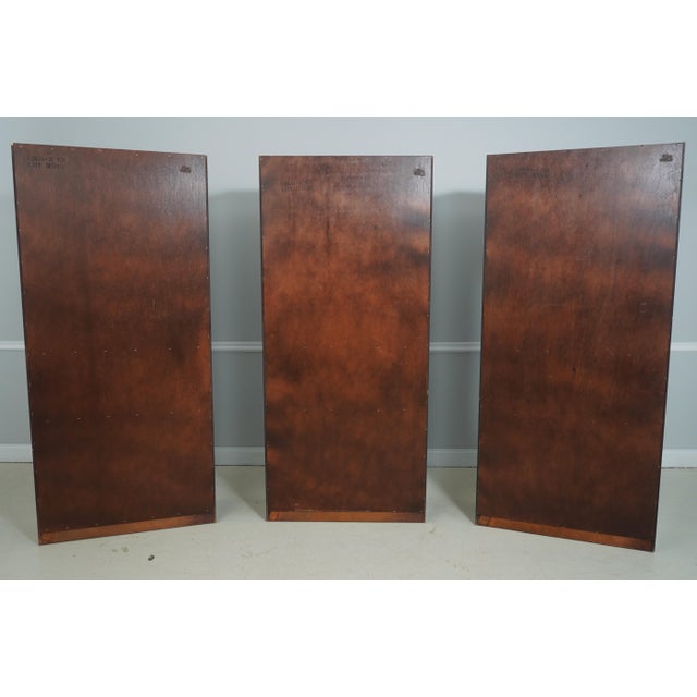 Set of 3 Sligh Cherry Tall Bookcases For Sale - Image 11 of 12