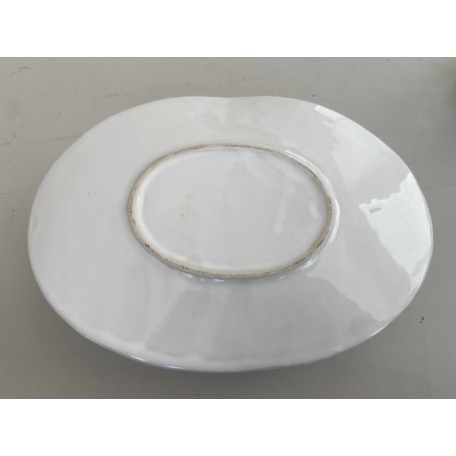 1970s Vintage Blanc De Chine Ceramic Swan Covered Dish For Sale - Image 5 of 9