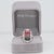 Modern 10Ct Bi-Color Tourmaline Ring With Lab Diamond Accents: Solid 14k Gold, 17x10mm, Size 6.75 For Sale - Image 3 of 9