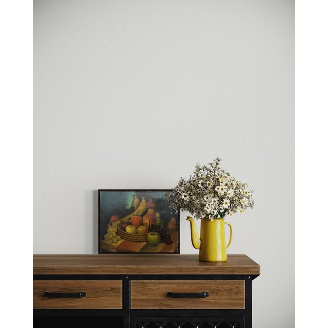 1930s Elsie Palmer Payne, Still Life With Fruit, Oil on Canvas, C. 1930s For Sale - Image 5 of 18