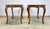 Early 20th Century Italian Walnut / Olive Burl Wood Side Tables For Sale - Image 12 of 12