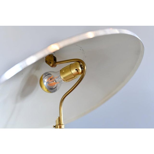 Metal Mid-Century Brass Table Lamp by Hala, 1950s For Sale - Image 7 of 12