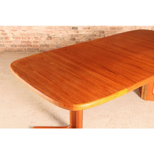 Mid-Century Extendable Dining Table in Teak from Skovby, Denmark, 1970s For Sale - Image 10 of 14