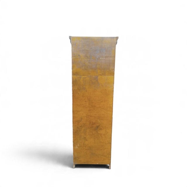 Mid-Century Danish Oak Archive Cabinet with Pull-Out Shelf, 1920s For Sale - Image 6 of 16
