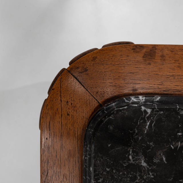 1920s Art Deco Wooden Sideboard with Marble Top For Sale - Image 9 of 18