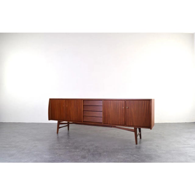Mid-Century Danish Teak Sideboard, 1960s For Sale - Image 4 of 18