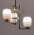 1960s Mid-Century Italian Three-Armed Pendant Lamp, 1960s For Sale - Image 5 of 5