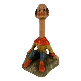 Vintage Long Neck in Ceramic, 1960s For Sale
